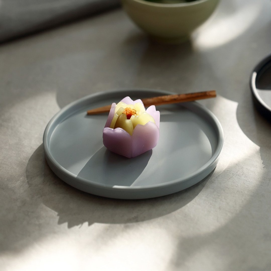 日本ideaco WAMONO 浅型竹纤维餐盘-12cm-多色可选 - 盘子/餐盘/盘架 - 竹 多色