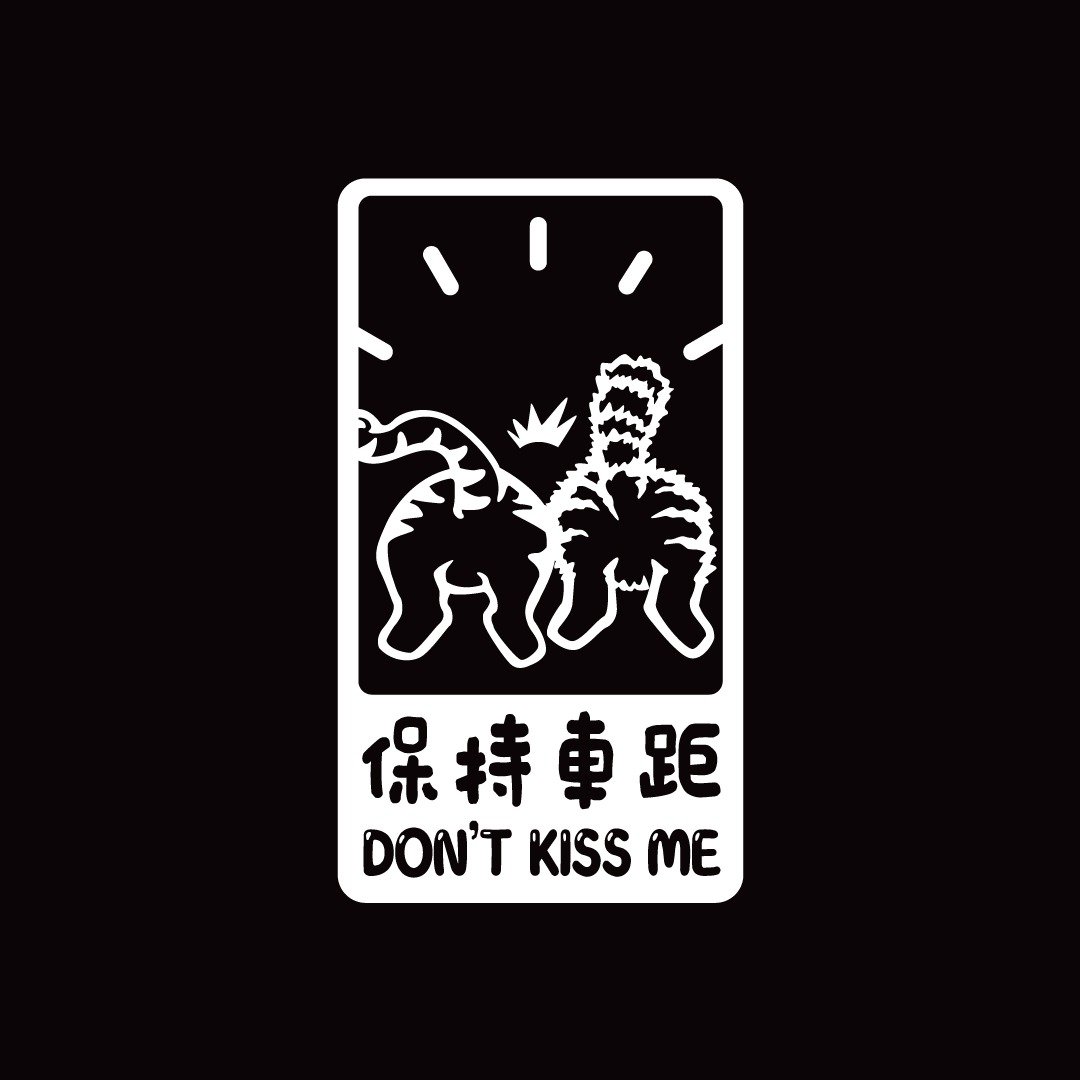 保持车距 撕除不残胶 反光贴纸 后挡玻璃 车身贴纸 车贴 汽车贴纸 - 贴纸 - 防水材质 