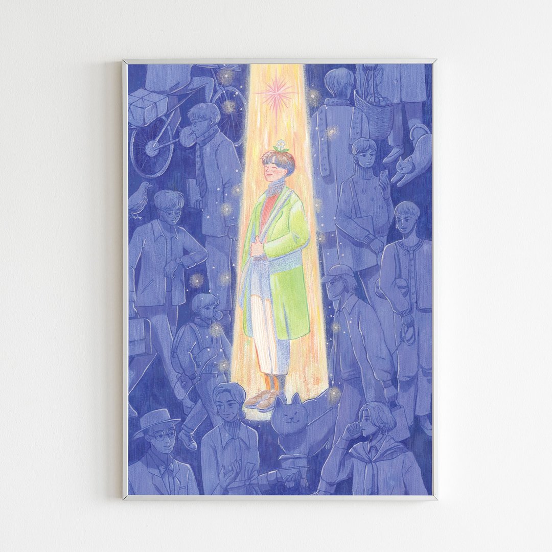 海报 - 你已足够好 (A3/A4) - 海报/装饰画/版画 - 纸 多色
