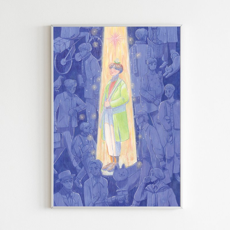 海报 - 你已足够好 (A3/A4) - 海报/装饰画/版画 - 纸 多色