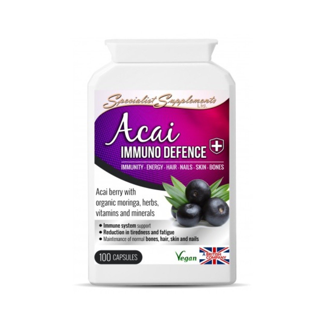 英国Specialist Supplements 巴西莓免疫精华 Acai Berry 100粒 - 健康/养生 - 浓缩/萃取物 蓝色