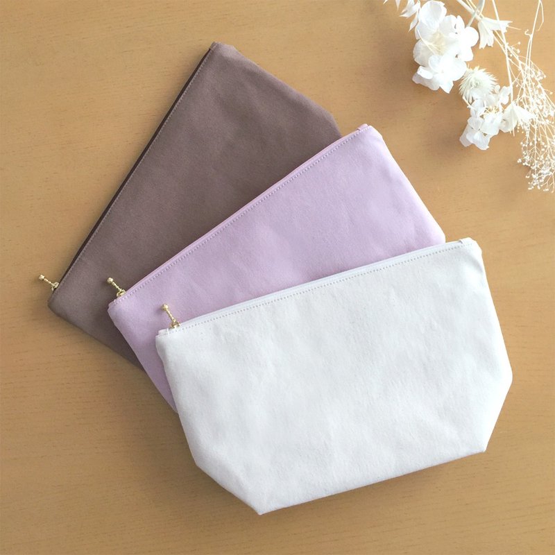Choose your favorite color - Canvas Inner Bag - for Clear Tote Bag - 手提包/手提袋 - 棉．麻 蓝色