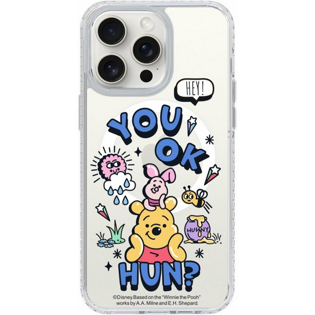 迪士尼 小熊维尼 iPhone16 Samsung S25 气垫防摔/标准镜面手机壳 - 手机壳/手机套 - 塑料 多色