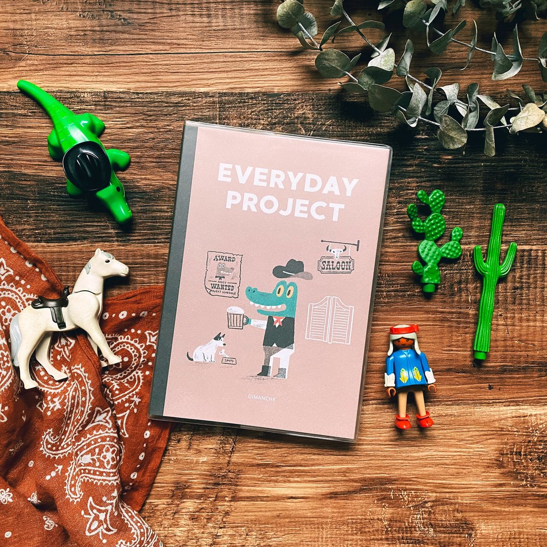 迪梦奇 Everyday Project 每日项目志 v.4 牛仔 - 笔记本/手帐 - 纸 多色