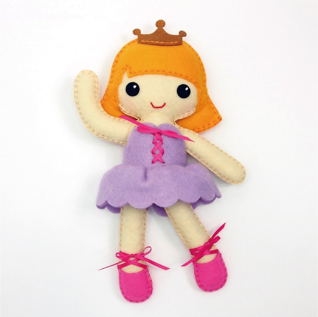 Fairy Land【材料包】 芭雷舞娃娃 - 紫 - 其他 - 其他材质 