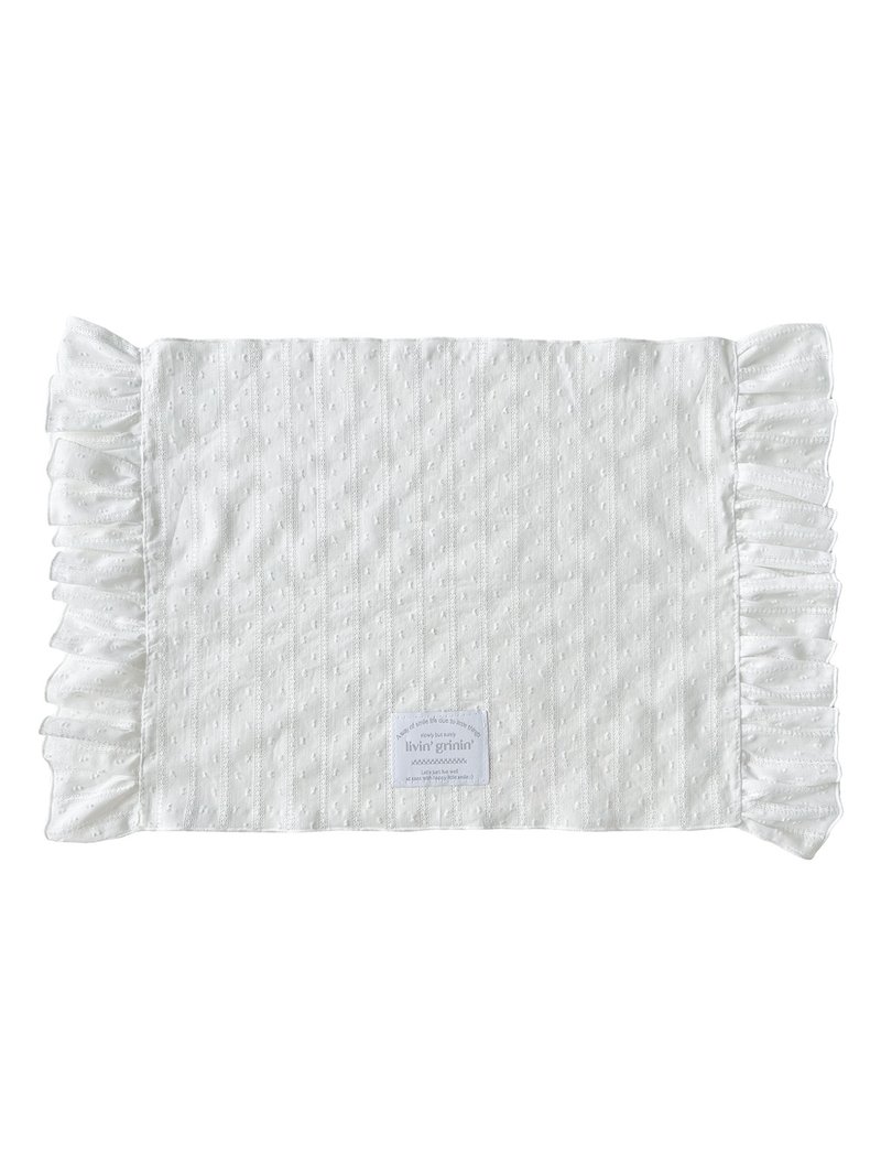 pompom 厨房布_白色 - 餐垫/桌巾 - 棉．麻 白色