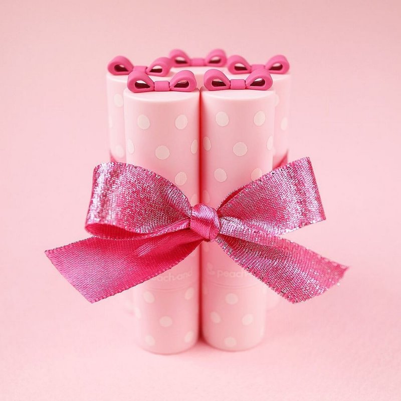 【peachand】儿童蝴蝶结保湿护唇膏(透明) 4g - 唇彩/颊彩 - 其他材质 透明