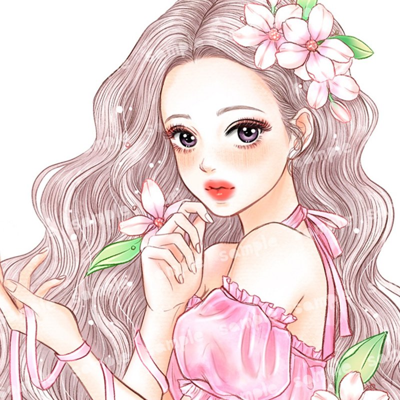 海莉贴纸 - 贴纸 - 纸 