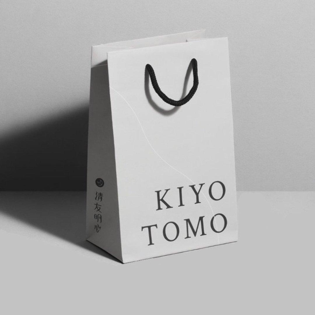 KIYOTOMO小纸袋 - 纸盒/包装盒 - 纸 灰色