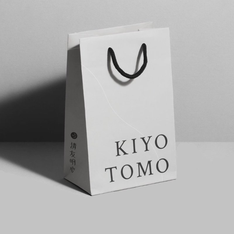 KIYOTOMO小纸袋 - 纸盒/包装盒 - 纸 灰色