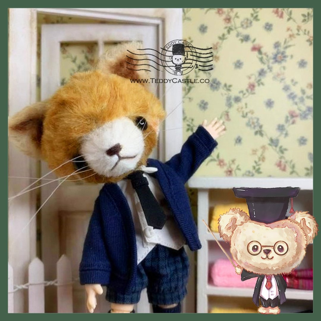 餖飣系列－OB11 猫熊 浣熊 Handmade 艺术家泰迪熊 毛海 Teddy Be - 玩偶/公仔 - 其他材质 