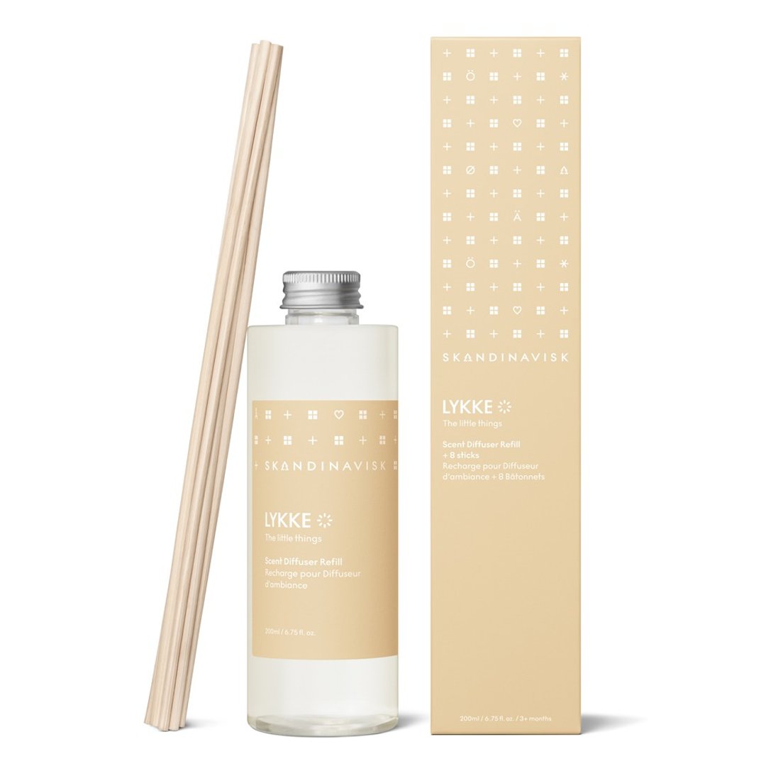 Skandinavisk ∣ 扩香补充瓶 - LYKKE 微小幸福 - 香薰/精油/线香 - 其他材质 黄色