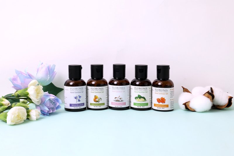 5支纳米消毒搓手液套装 Hand Sanitizer Gel Combo - 香水/香膏 - 其他材质 多色