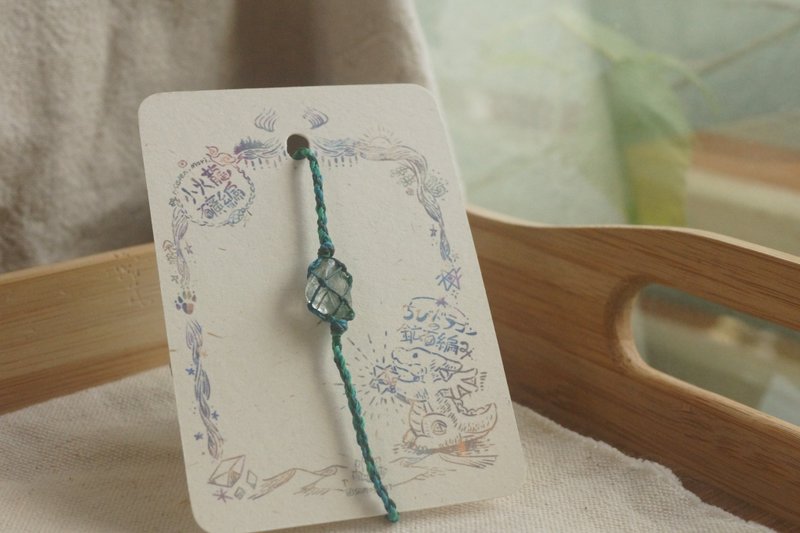 荆棘_极简风蜡绳手环 | 小火龙矿编 | - 手链/手环 - 水晶 