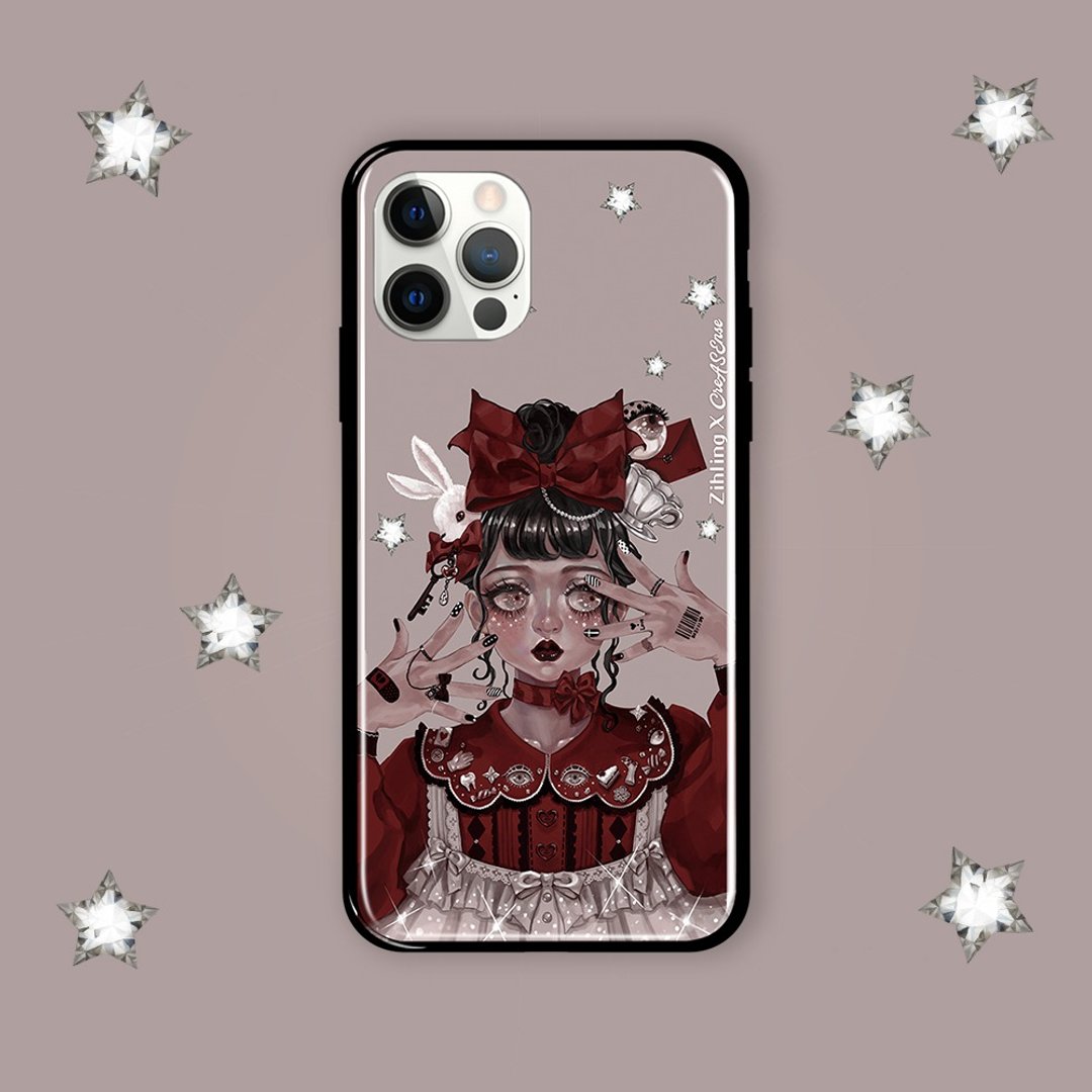 Zihling 联名 装饰少女 防摔手机壳 ZLAA05 - 手机壳/手机套 - 硅胶 多色
