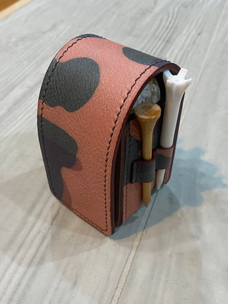 高尔夫球包 小腰包 (双球) - 其他 - 真皮 