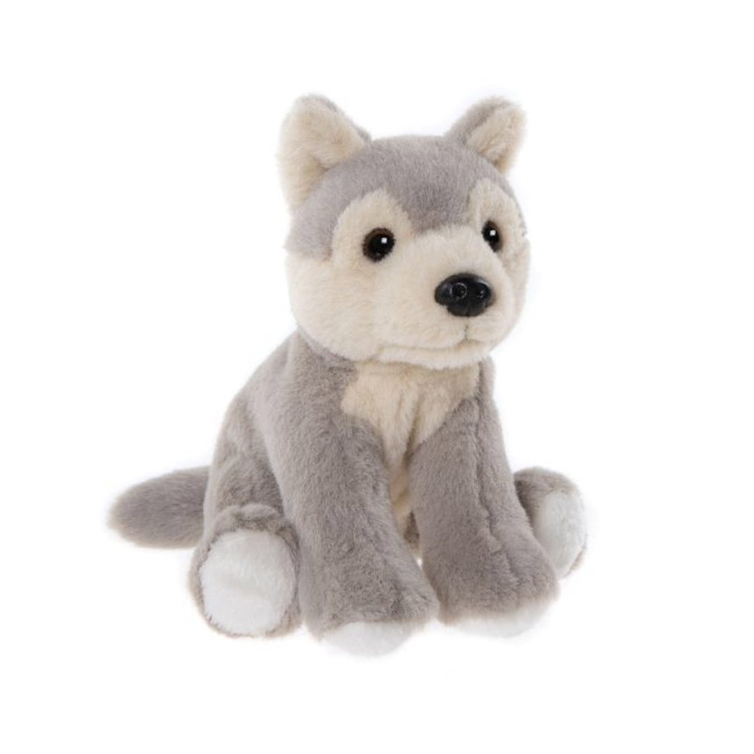 Cuddle Cubs 安抚娃娃 Wolf 大野狼 大白狼 - 玩具/玩偶 - 聚酯纤维 咖啡色