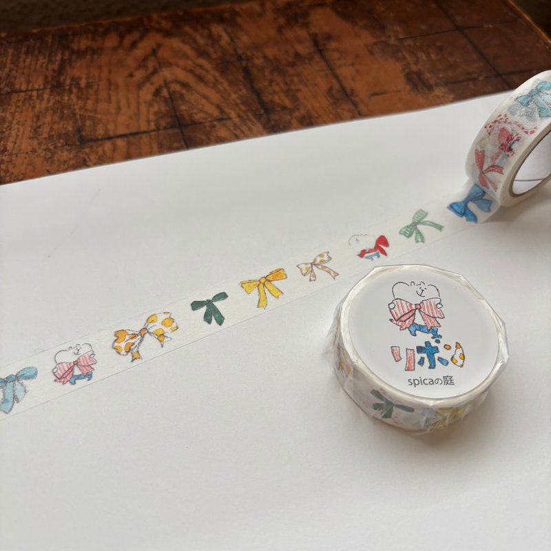 海 / muu 章 15mm × 7m 和纸胶带 - 纸胶带 - 纸 