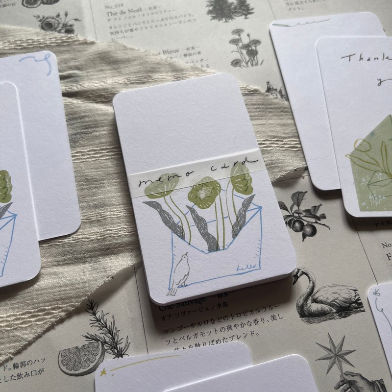 日常随笔 Daily musings - 留言小卡 memo card - 卡片/明信片 - 纸 