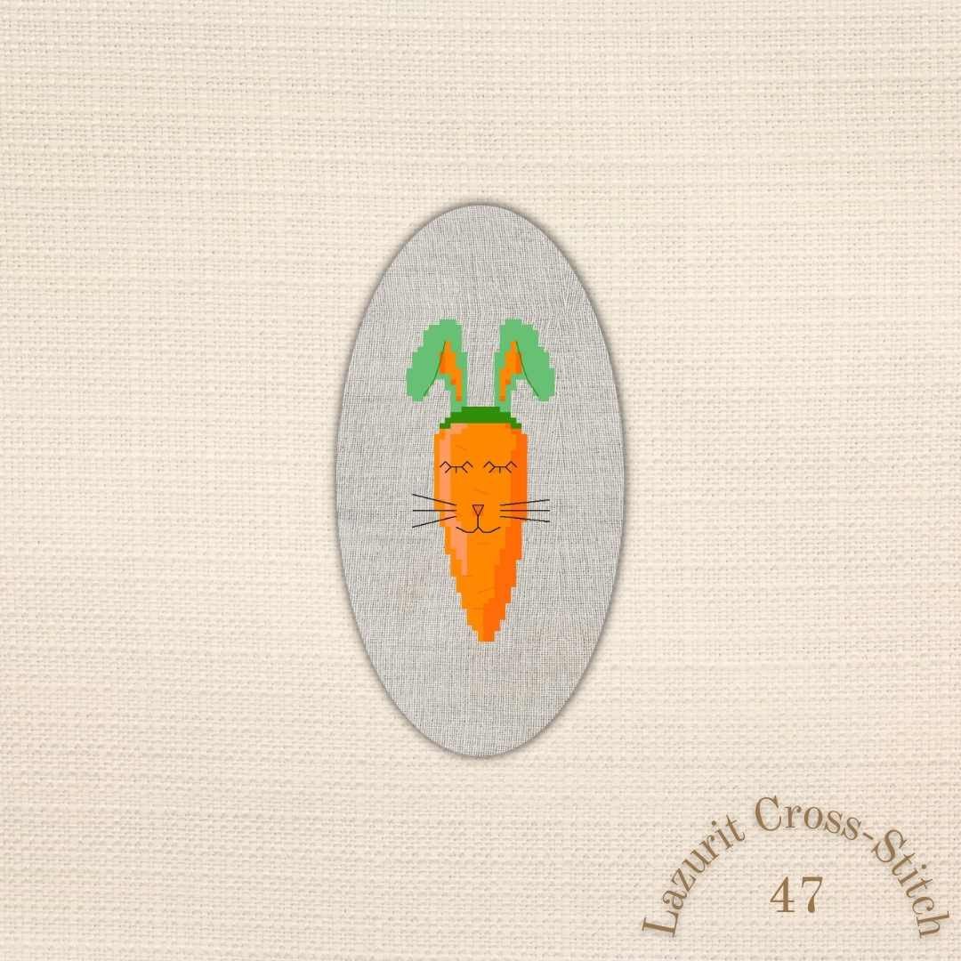 Carrot cross stitch pattern - 其他数码商品 - 其他材质 