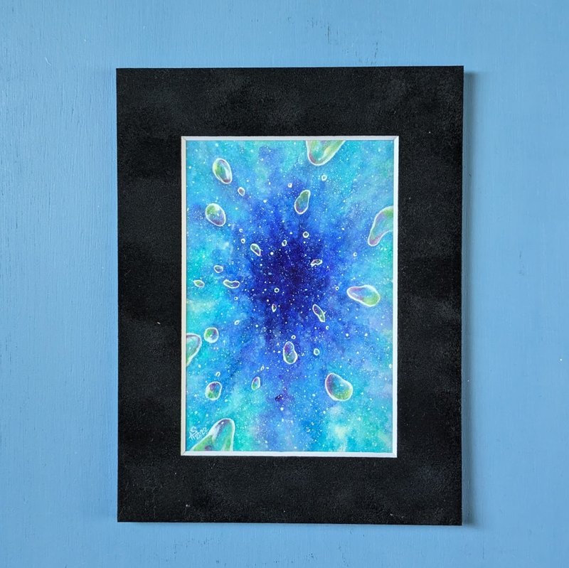 [原图] 蓝色的大海 - 海报/装饰画/版画 - 纸 蓝色