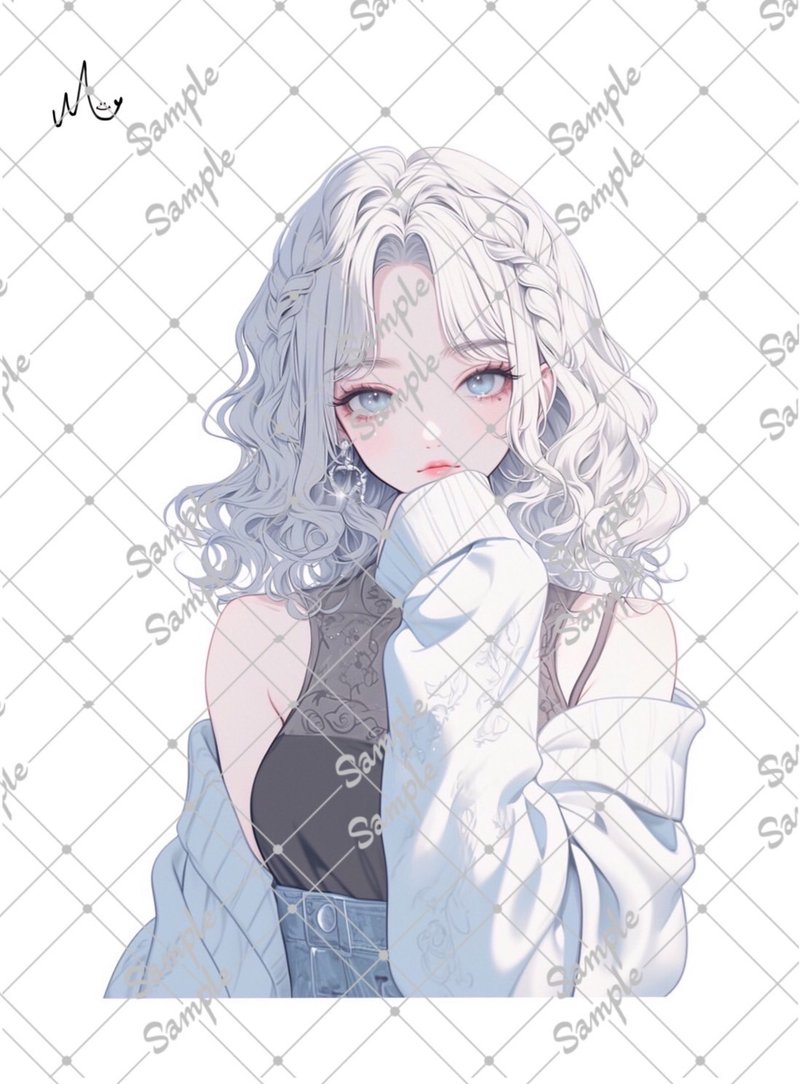 原创人物贴纸 - 贴纸 - 纸 