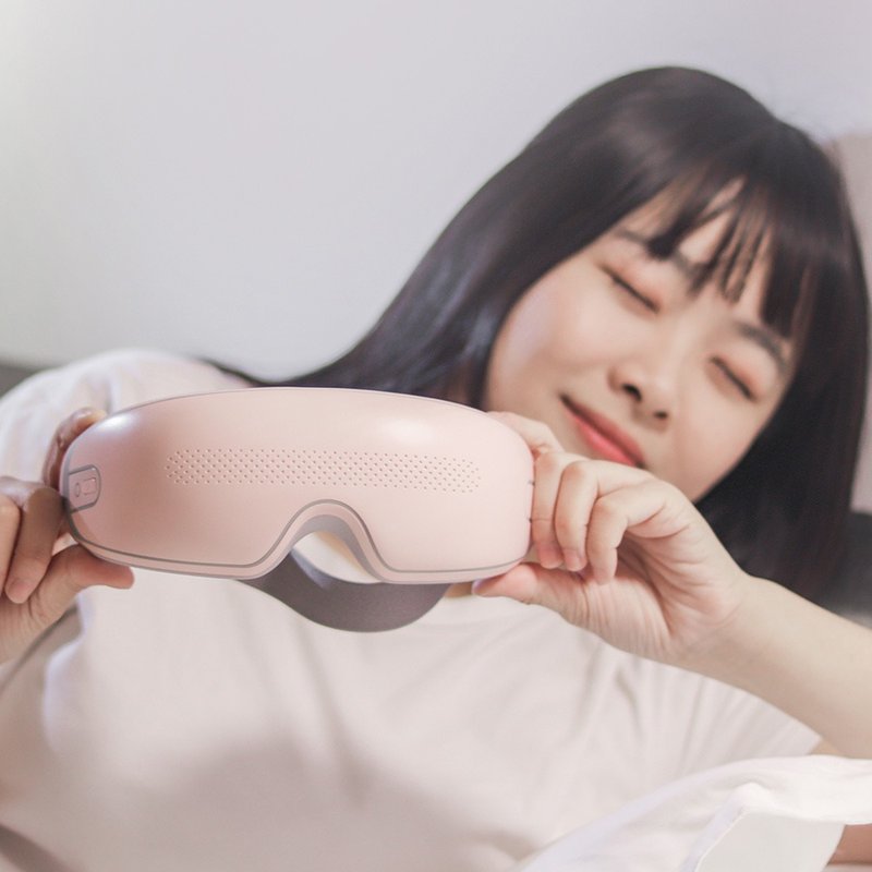 【热敷好眠_眼睛疲劳】双层气压按摩眼罩 按摩 热敷眼罩 眼睛保养 - 其他小家电 - 塑料 粉红色
