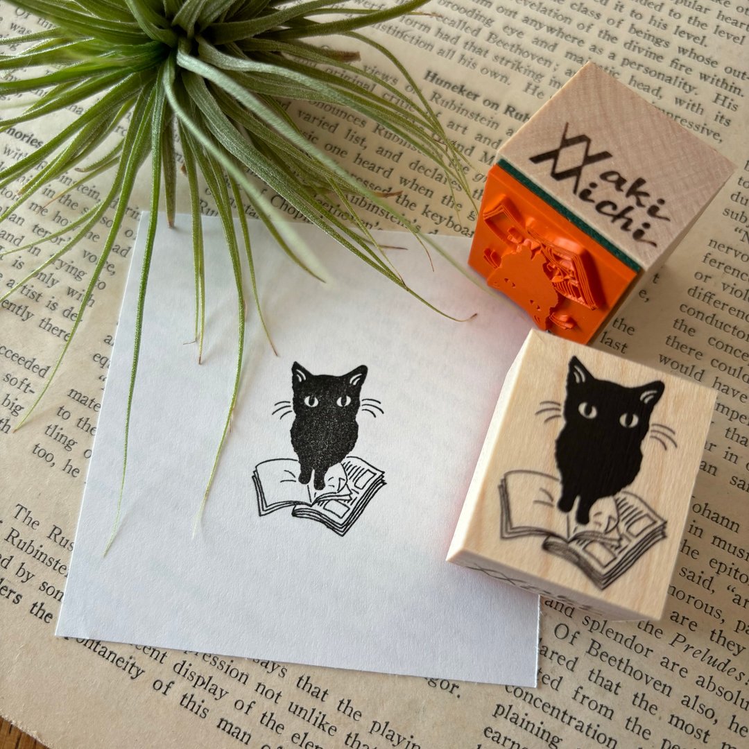 打扰一下的黑猫印章 - 印章/印台 - 橡胶 