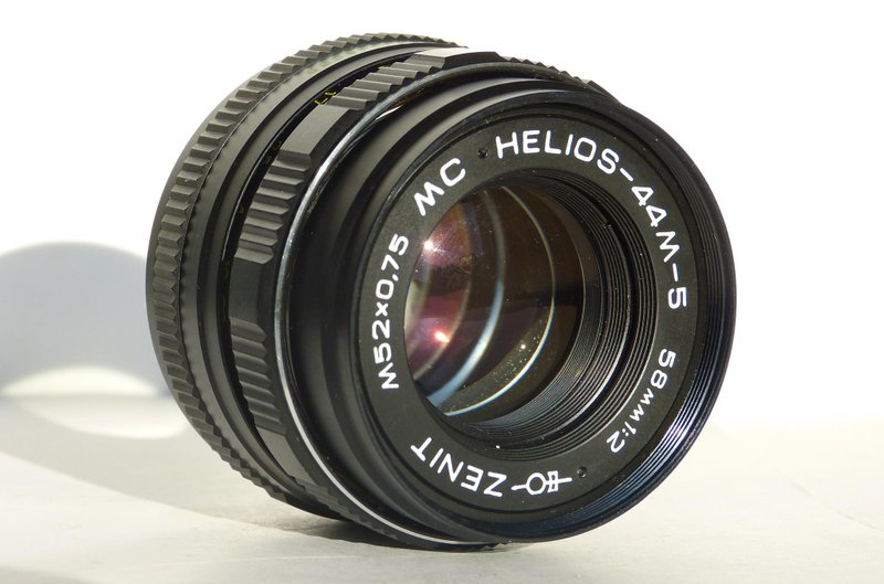 tested MC Helios 44M-5 2/58 Russian lens M42 mount Valdai Zenit export version - 相机 - 其他材质 黑色