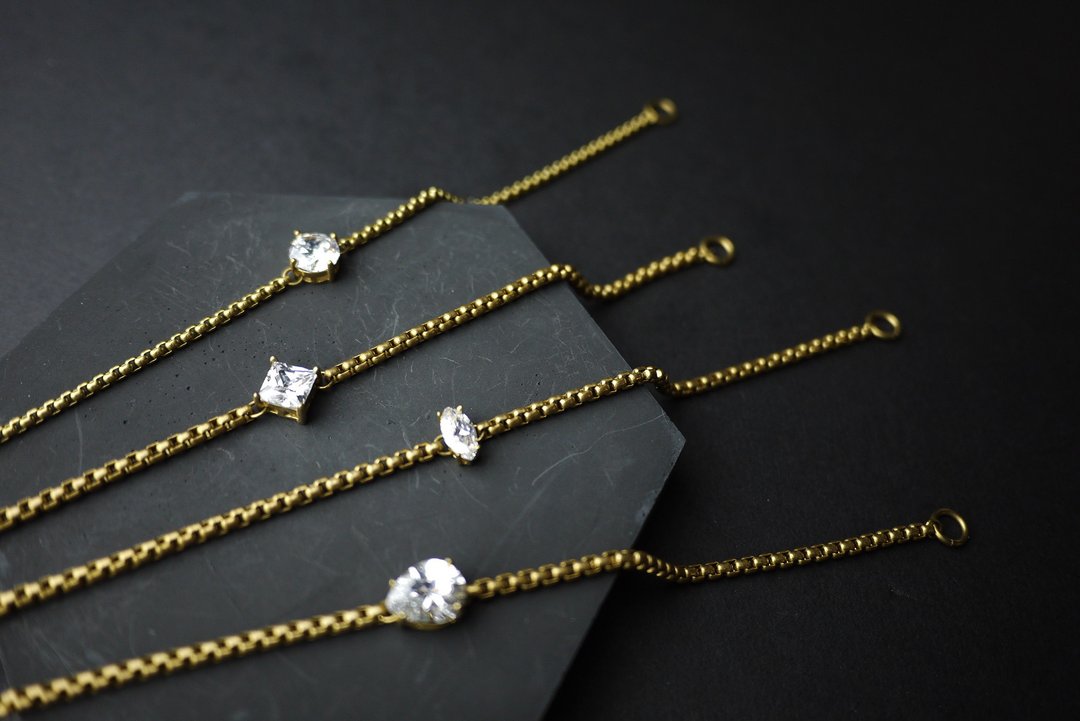光芒之眼 - 黄铜手链 - 手链/手环 - 铜/黄铜 金色
