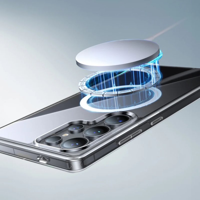 TORRAS Diamond-Mag Samsung S25系列MagSafe兼容抗黄化防摔手机 - 手机壳/手机套 - 其他材质 黑色