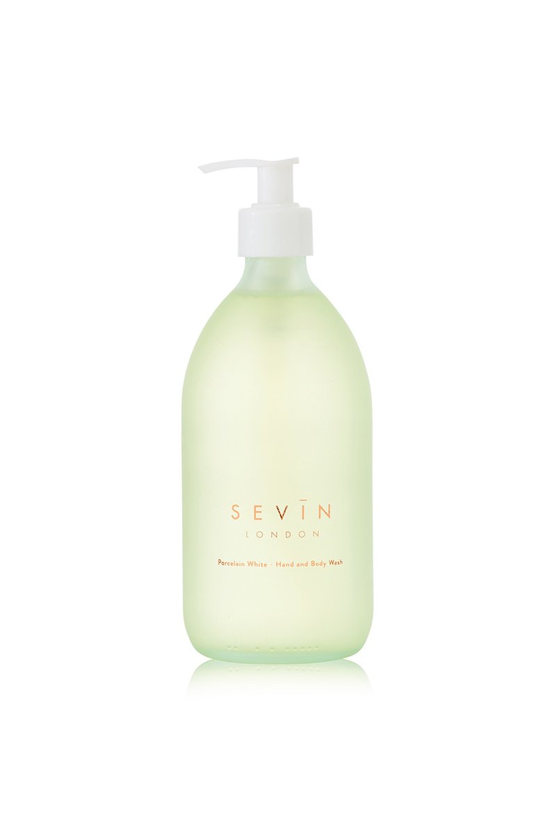 瓷器白沐浴露和洗手露-Porcelain White Hand and Body Wash - 沐浴用品 - 其他材质 