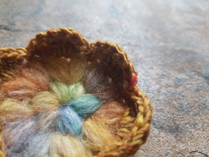 矿垫/日和小花矿垫/夏  限量订制 - 摆饰 - 棉．麻 橘色