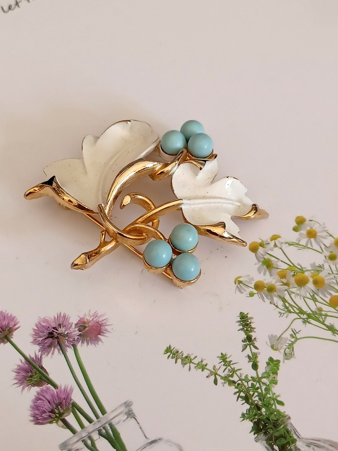 Avintage jewelry SARAH COV Placid Beauty 系列 别针 胸针 - 胸针 - 其他金属 