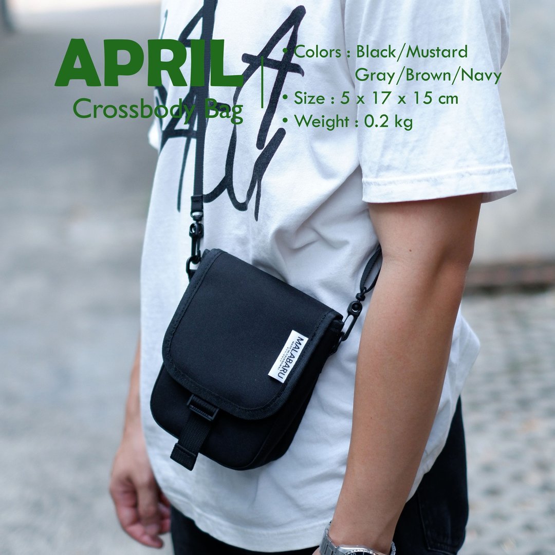 Malabaru 'April' 斜背包 轻巧数位相机包 - 侧背包/斜挎包 - 环保材料 
