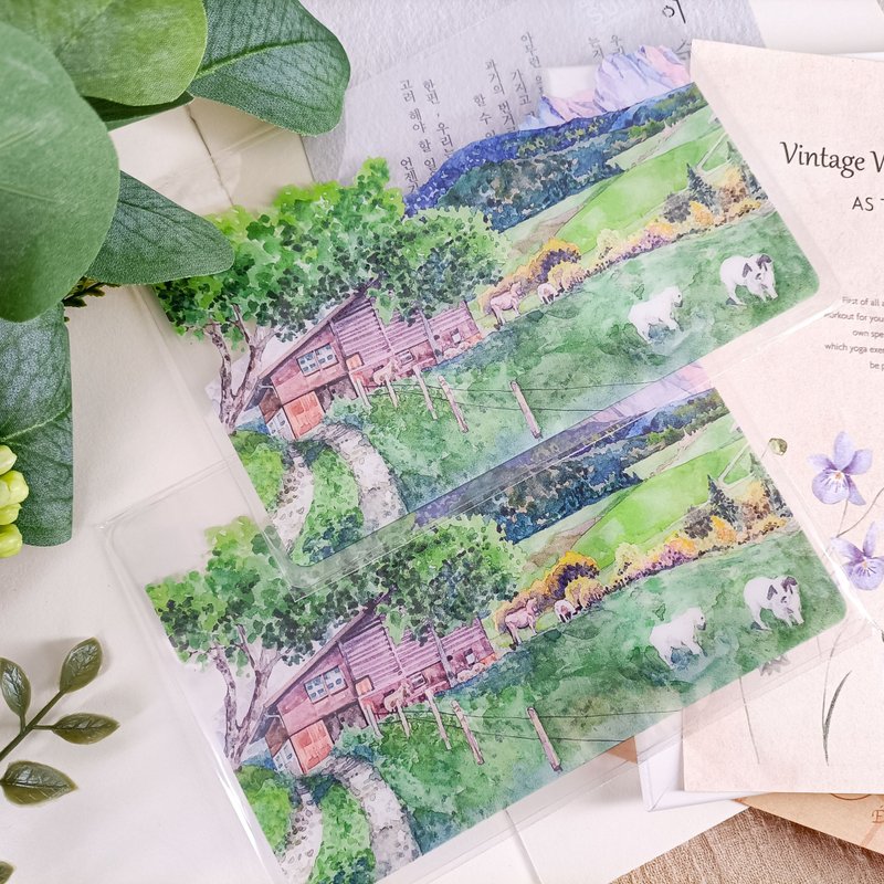 鄉村 / 晶透書寫墊 - 其他 - 塑料 多色