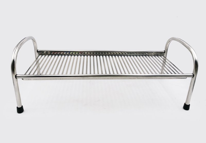 不锈钢平台架　下方空间可利用　碗架　盘架　碗盘架　厨房架 - 收纳用品 - 不锈钢 银色