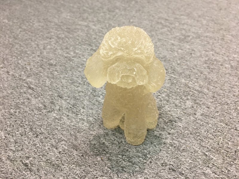 白水晶 碎石 水晶 贵妇狗 - 摆饰 - 水晶 