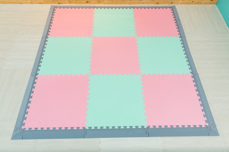 安全斜坡边条+细皮纹地垫套装组 - 爬行垫/游戏垫 - 其他材质 