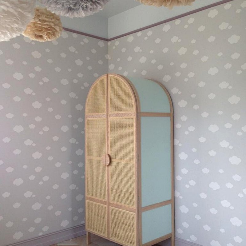 Half Moon Door Handle ø120 mm - 其他家具 - 木头 