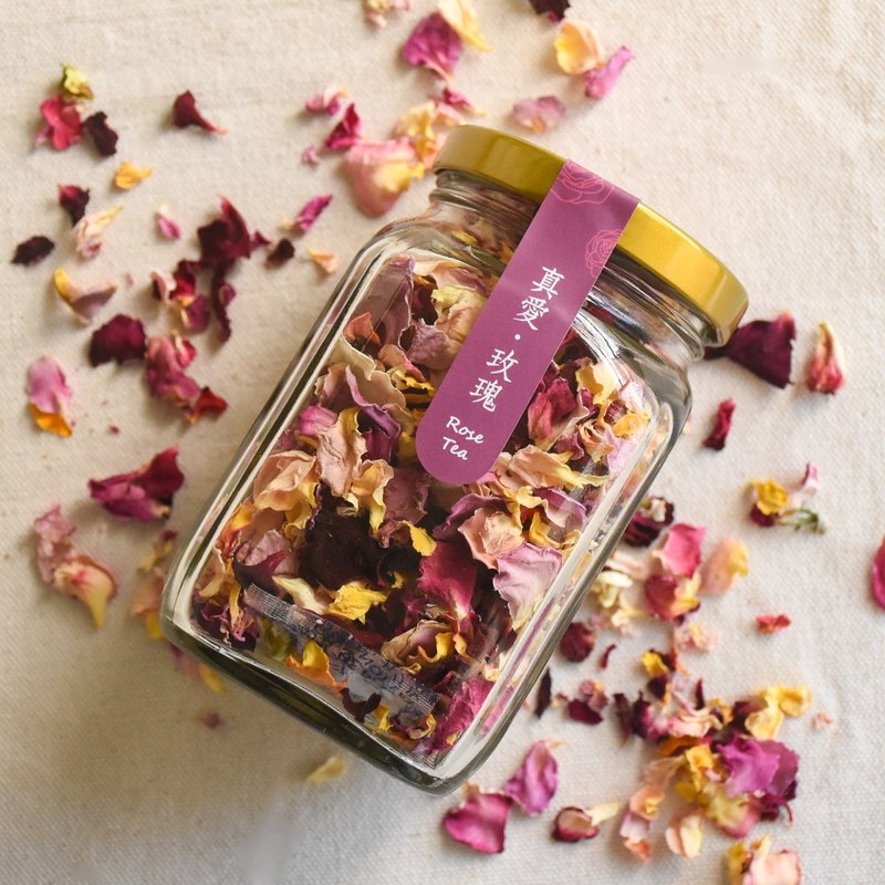 【拾间X曙光玫瑰庄园】玫瑰花瓣茶－玫瑰花茶 - 健康/养生 - 其他材质 