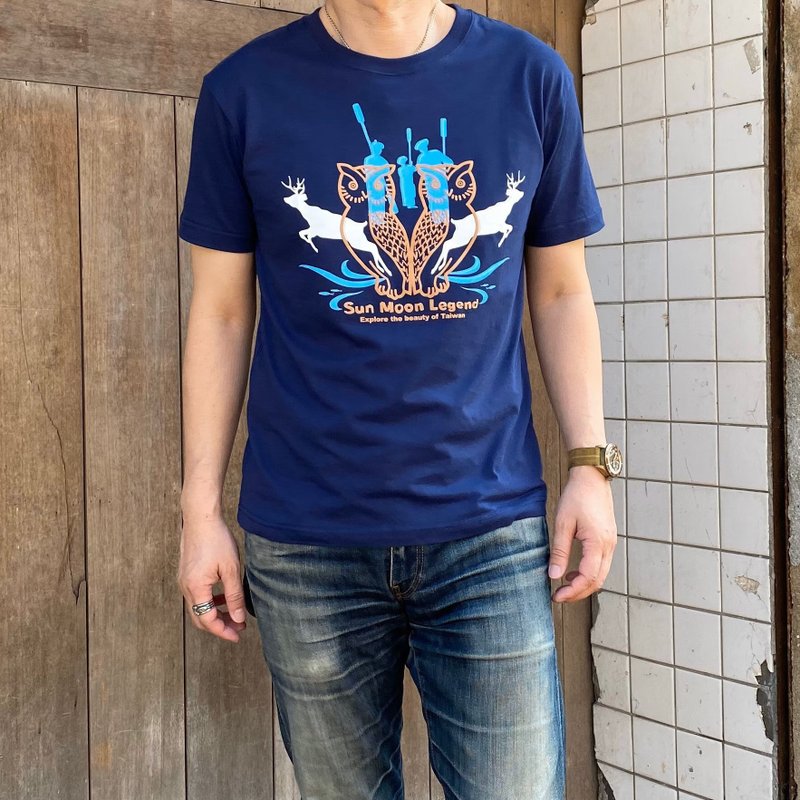 MILU台湾故事T-Shirt / 日月潭 日月神话 / 短袖T恤 / 纯棉 MIT - 男装上衣/T 恤 - 棉．麻 