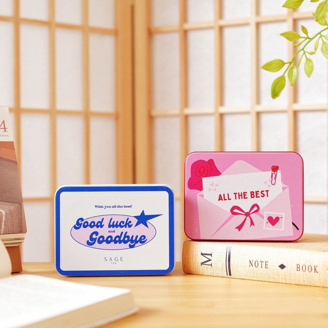 【婚礼回礼 婚礼小礼物】Sage Tea   茶味曲奇/花茶包 长方长方铁 - 茶 - 其他材质 