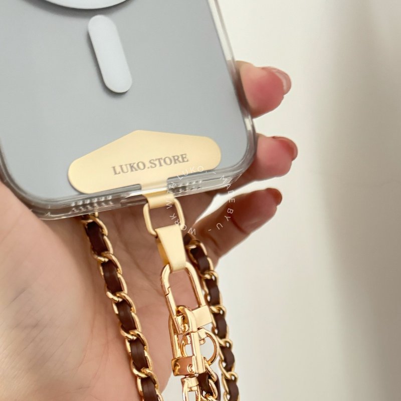 新年福袋2026年 手机壳+金属品牌手机垫片+手机背链 (图片为示意) - 其他 - 其他材质 