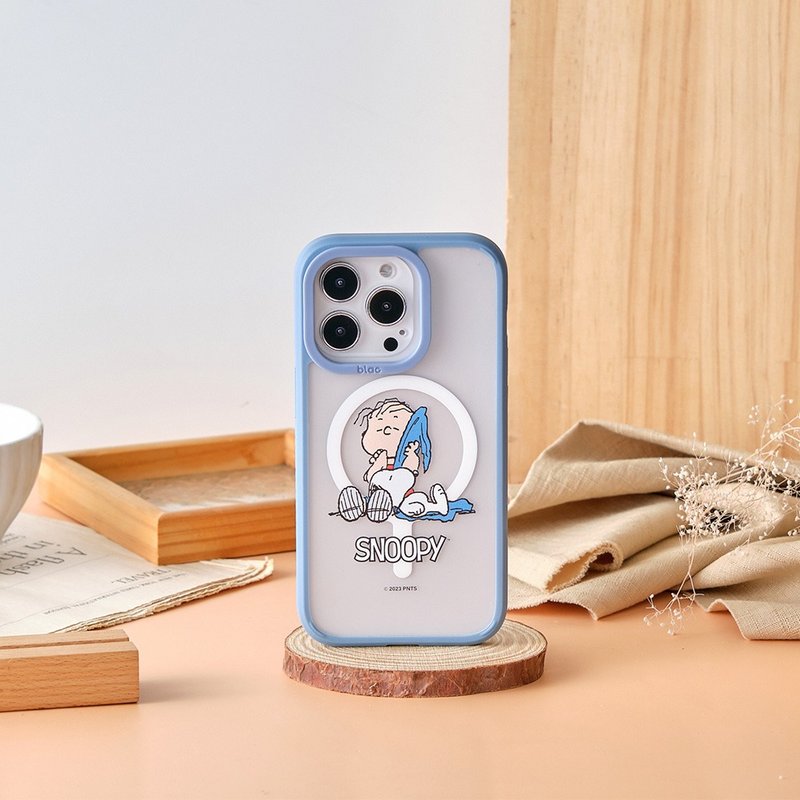 SNOOPY史努比 睡觉时光极光雾透MagSafe iPhone手机壳 - 手机壳/手机套 - 塑料 多色