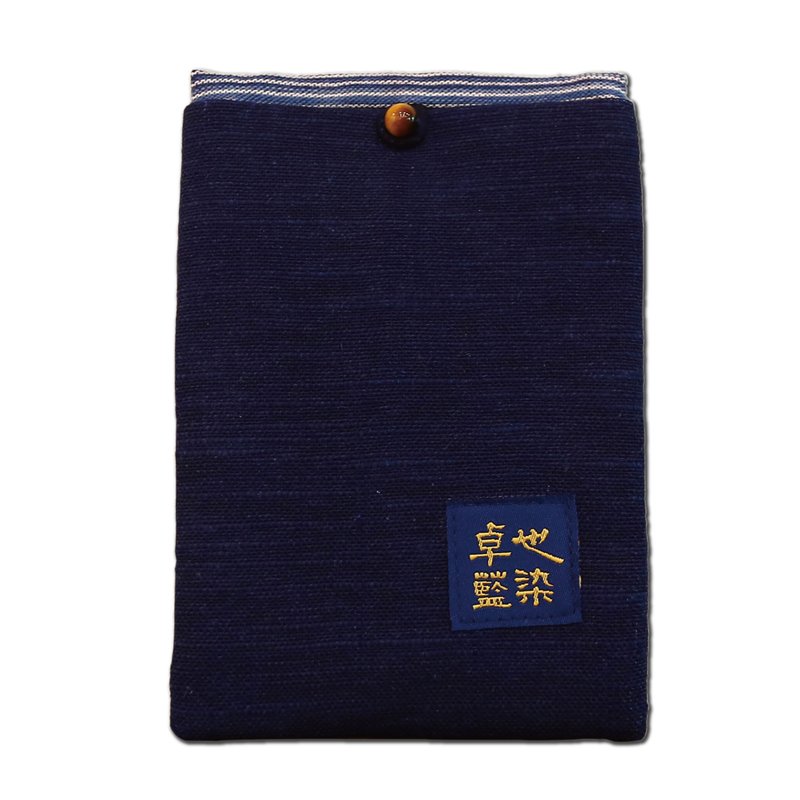 小屋蓝染手机袋 - 其他 - 棉．麻 蓝色