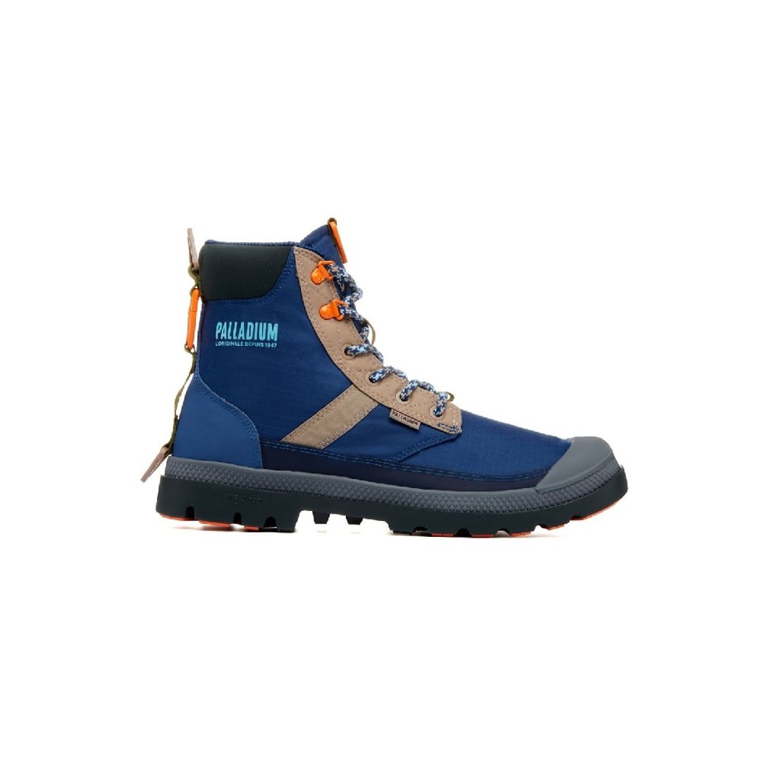 PALLADIUM SPORTCUFF 拼接撞色潮流拉链防水靴 海军蓝 74068-410 - 雨鞋/雨靴 - 其他材质 多色