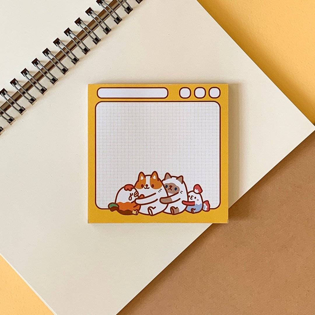 Memo Pad Oh My Kod - 便条纸/标签贴 - 纸 多色