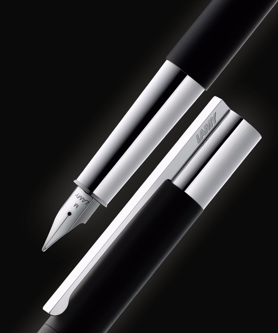 【雷雕免费刻字】LAMY 钢笔 / scala 精粹系列 - 黑色 - 钢笔 - 其他金属 黑色