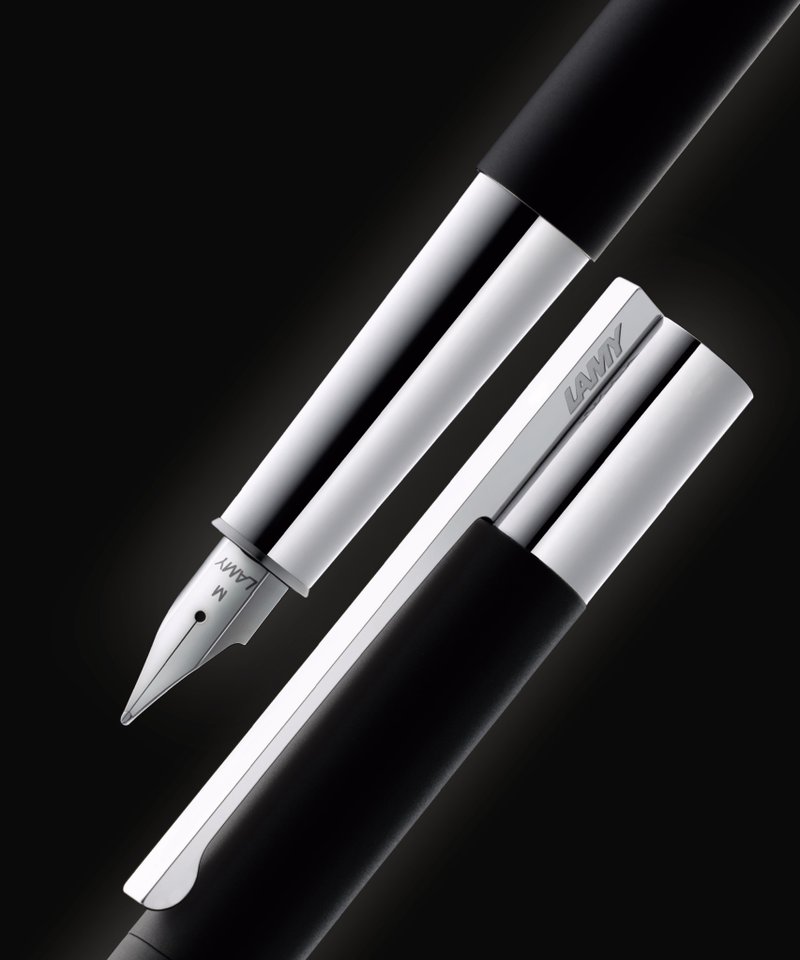 【雷雕免费刻字】LAMY 钢笔 / scala 精粹系列 - 黑色 - 钢笔 - 其他金属 黑色